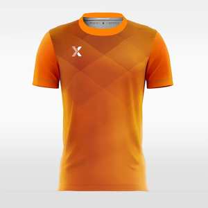 Maglie <span class=keywords><strong>da</strong></span> <span class=keywords><strong>Calcio</strong></span> Vintage Arancioni Neon Personalizzate per Donne, Pantaloncini e Pantaloni Traspiranti con Design a Quadri Stampato, Manica Corta - Product Image 3
