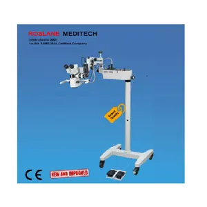 ENT işletim mikroskop taşınabilir cerrahi mikroskop zemin standı modeli doğrudan fabrikadan satılık