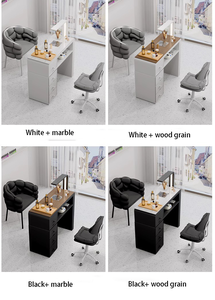 <span class=keywords><strong>Table</strong></span> de manucure professionnelle avec aspiration, vente en gros usine, taille et couleur personnalisables - Product Image 2