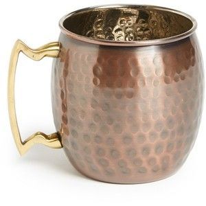 Metal Best Selling Pure Copper Moscow Mule Mug High Quality with Handle Brass Barware Drinking - Product Image 5
