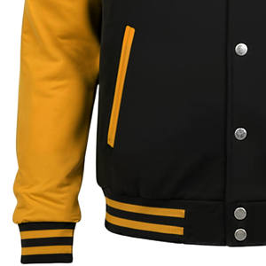 High Quality Custom Wholesale Embroidered Patches Wool Varsity Men's College Baseball Letterman <b>Jacket</b> For Men - Product Image 3