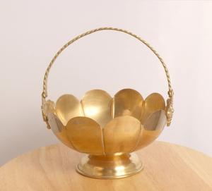 Bol en laiton de style vintage-Construction en laiton pur à 100%-Bols de mariage durables faits à la main-Personnalisable pour le vrac international - Product Image 6