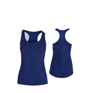 Camiseta Deportiva de Tirantes para Mujer, Tejida en Algodón y Elastano, Personalizada, a la Moda, para Gimnasio, Antiencogimiento - Product Image 4