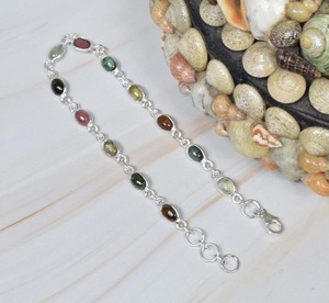 ของขวัญวันเกิดธรรมชาติหลายเพทายชุบทอง925เงินอัญมณีปรับได้ทำด้วยมือของผู้ชาย - Product Image 4