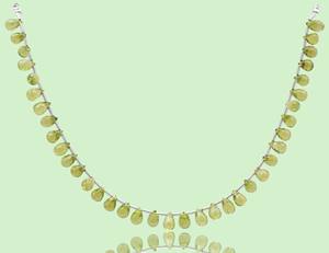 Perles en pierre de spodumène Kunzite teinte en forme de goutte, de qualité supérieure, couleur violet clair, en vrac pour la fabrication de bijoux et le bricolage - Product Image 3