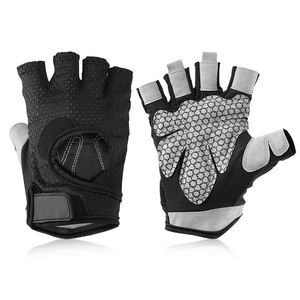 Wholesale Custom Logo Men's Gym Gloves Breathable Protection for Cross Training Fitness <b>Weight</b> <b>Lifting</b> Workout - Product Image 2