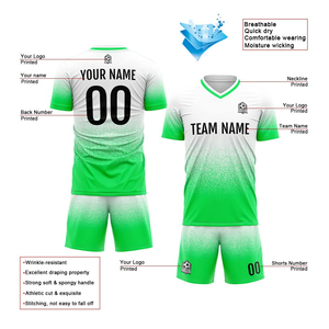 OEM personnalisé vêtements de sport de football pour hommes de haute qualité respirant maillot d'entraînement combinaisons de football - Product Image 3