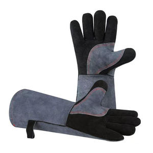 Gants de soudage en cuir pour gants de sécurité au travail industriel à haute intensité - Product Image 2