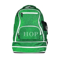 Sac à dos scintillant personnalisé pour cheerleading, sports d'équipe, danse, 30-40L, en coton robuste, pour usage extérieur