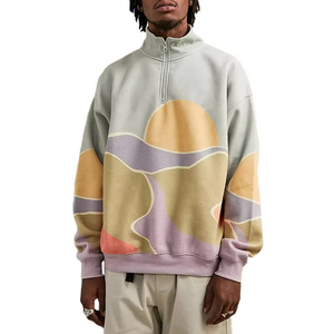 Fournisseur Professionnel – Sweat à Capuche Homme Personnalisé de Luxe en Coton Biologique Lourd Lavé à l'Acide avec Motif - Product Image 2