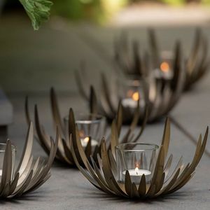 Bonne vente bougeoir mural bougeoir mural fait à la main bougeoirs suspendus en fer forgé - Product Image 2