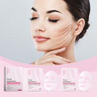 Masque en gel au collagène hydratant rose saumon populaire prêt à vendre