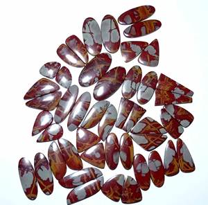 Natural Noreena Jasper Cabochon Pair Quartz Gemstone for Pendant Necklace Jewelry Making - Product Image 6