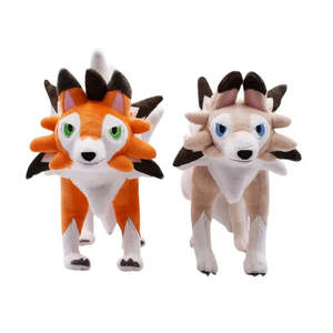 Peluche Súper Suave Personalizable de Lougaroc de Pokémon, para Día y Noche, Bolsa de Dinosaurio, Principalmente Hecho de Poliéster, Algodón y Algodón PP - Product Image 1