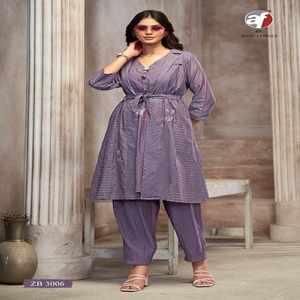 Belle Mal Chanderi avec ensemble de broderie 3D en gros meilleur fournisseur et exportateur à vendre - Product Image 1