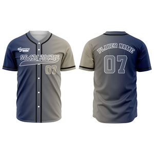 Ensemble de maillot et short de baseball respirant pour homme - Couleur personnalisée Logo personnalisé Service OEM Impression numérique Motif uni Prix bas - Product Image 4