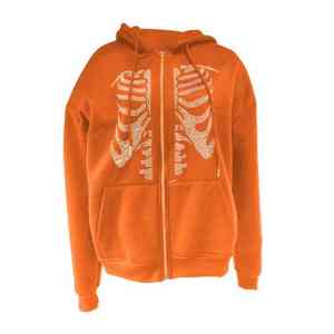 Sweat à capuche personnalisé avec strass glacés, style goutte de cristal scintillante, polaire chaud, confortable, tendance, streetwear d'hiver - Product Image 1