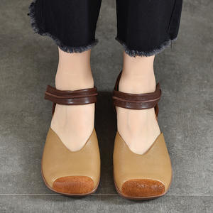 รองเท้าส้นแบนลำลองสำหรับผู้หญิง สวมใส่สบาย รองเท้าแบบสวมไม่มีเชือก รองเท้าบัลเล่ต์แฟลตและรองเท้าแบบมูล สำหรับใส่ทำงาน เดินเล่น และใส่ในชีวิตประจำวัน - Product Image 3