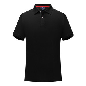 T-shirts décontractés unisexes en coton tricoté CVC (95% coton, 5% élasthanne) avec logo brodé personnalisé, doux, pour hommes, idéaux pour le golf - Product Image 3