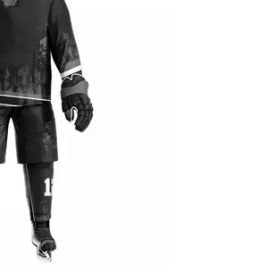 Uniforme de hockey sobre hielo juvenil de nuevo diseño de alta calidad Conjuntos de la mejor calidad con bajo MOQ Estilo liso popular - Product Image 3