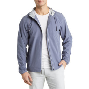 Veste coupe-vent professionnelle pour homme, meilleur design, col montant fin, impression personnalisée, polyester durable pour l'hiver, style streetwear - Product Image 1