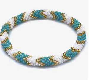 Bracelet de perles de lune de récolte Bracelet de perles de pierre de rivière par MD Handicraft - Product Image 5