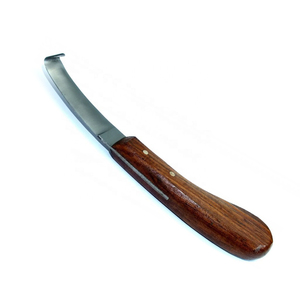 Couteau à sabots en acier au carbone forgé, manche ergonomique, outil de coupe de sabots de qualité supérieure pour éleveurs et bétail - Product Image 5