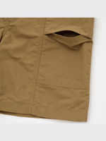 Shorts cargo décontractés pour hommes avec logo personnalisé, style streetwear estival, multi-poches, en nylon, avec ceinture en sangle