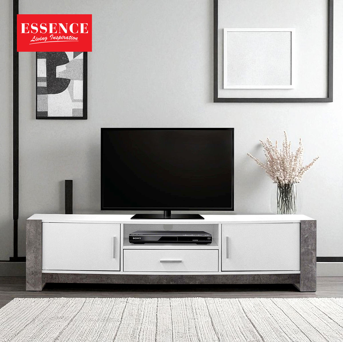 หินอ่อนสีขาว + แสง