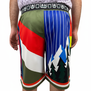 Shorts en maille pour hommes de couleur unie sur mesure, vente en gros, haute qualité, été, séchage rapide, shorts de sport en maille pour hommes - Product Image 2