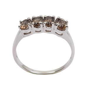 แหวนผู้หญิงทำด้วยมือสุดหรูทำด้วยมือ925ด้วยพลอยโกเมนเครื่องประดับงานแต่งงานที่ไม่ซ้ำกันออกแบบสำหรับงานเลี้ยงและวันครบรอบ - Product Image 4