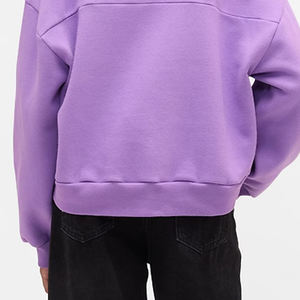 Prix de gros pour sweat-shirt décontracté et élégant pour filles avec logo personnalisé, matière respirante / ajustement confortable pour l'hiver - Product Image 6
