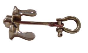 Custom Logo Brass Keychain Quality Promotional Metal Keyring with Antique Designs Telescope-Shaped Keychain - Product Image 5