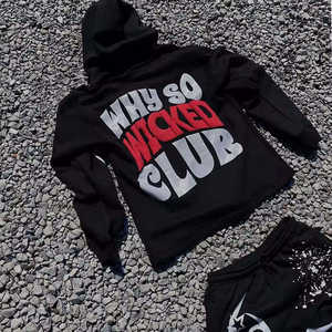 Sudadera de manga larga Traje de sudor Hecho en Pakistán Adulto Mangas largas Serigrafía Traje de sudor en BAJO MOQ - Product Image 3