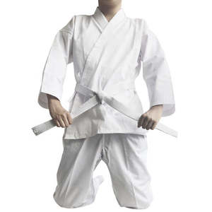 Combinaison de karaté unisexe de qualité supérieure, uniforme d'arts martiaux à séchage rapide, logo personnalisé, OEM, Gi d'entraînement - Product Image 1