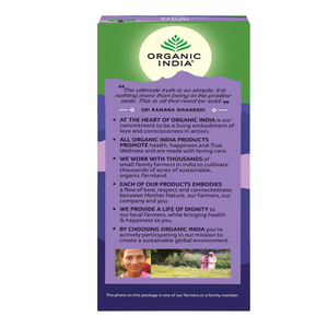 Promueve la calma y el sueño reparador Tulsi Sleep Tea 25 IB para restaurar tu energía Calmar tus sentidos y traer tranquilidad - Product Image 2