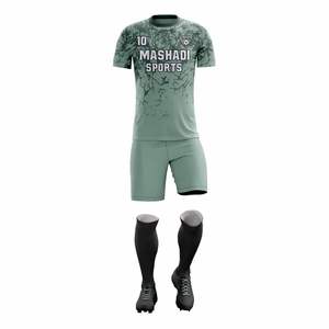 Conjuntos de Uniformes de Fútbol para Adultos Unisex con Estampado por Sublimación, Camisetas de Fútbol Cortas Transpirables con Estampado Digital de Alta Calidad para Equipos de Club - Product Image 2