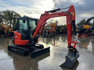 2024คูโบต้า U40-3ที่มีคุณภาพสูง4Ton มินิขุดใช้ชั่วโมงต่ำ yanmar มินิตีนตะขาบขุดคูโบต้าขุดคูโบต้า - Product Image 5