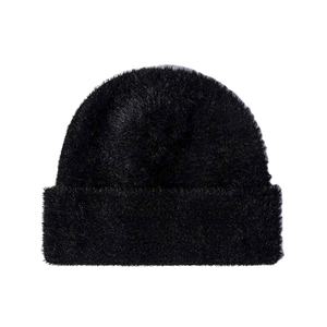 Bonnet en mohair tricoté personnalisé tendance 2026, doublé de soie, chaud et confortable, réglable - Product Image 1