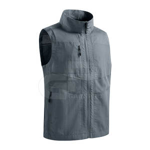 เสื้อกั๊กผู้ชายแฟชั่นลำลองสำหรับใส่ในชีวิตประจำวัน กีฬากลางแจ้ง การเดินทาง และสไตล์สตรีทในเมือง - Product Image 3