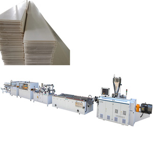 8-9 m/min alta productividad alta velocidad Pvc techo tablero que hace la máquina - Product Image 1