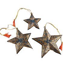 Adornos de metal plateado con acabado martillado con regalos de vacaciones de Navidad Aluminio decorativo colgante único - Product Image 4