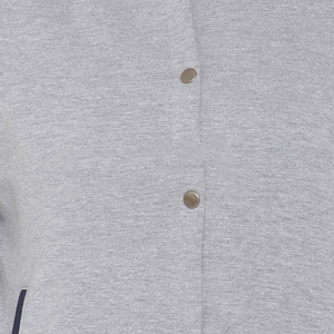 Prix de gros Blouson bombardier en satin pour femme Vestes universitaires d'automne décontractées noires Vêtements d'extérieur zippés Vestes universitaires pour femmes avec logo personnalisé - Product Image 5