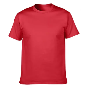 Camiseta de Algodón para Hombre, Moda de Verano, Estilo Casual, Holgada, Manga Corta, Ligera, Suave, Transpirable, Cómoda, OEM, ODM, Venta al por Mayor Directa - Product Image 5