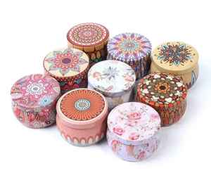 Vela de Metal redonda hecha a mano, lata, sin costuras, oro rosa, mate, Blanco, Negro, contenedor, nueva Idea de producto para Navidad, tarro de Metal vacío - Product Image 5