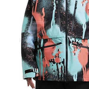 Chaqueta de Esquí Impermeable y Cortavientos para Hombre con Aislamiento Térmico, Perfecta para Snowboard y Deportes de Invierno - Product Image 5