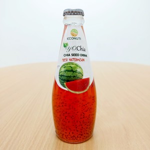Bebida de Puré de Piña con Semillas de Chía, 280 ml, Botella de Vidrio, Empaque en Caja a Granel, 100% Puro y Natural para Venta al por Mayor - Product Image 4
