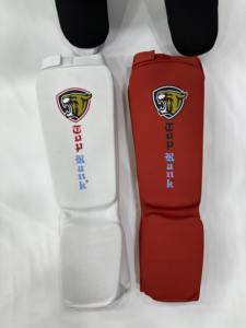 Espinillera barata de fábrica precio protección de piernas entrenamiento de béisbol espinillera cómoda doble correa espinillera - Product Image 2