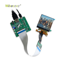 Module d'écran LCD TFT carré de 2,9 pouces, résolution 2160x2160, MIPI 51 broches FPC, rétroéclairage WLED, écran LCD IPS pour VR AR