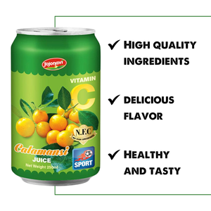 Jojonavi น้ำผลไม้คาลามันซีธรรมชาติ330มล. ผลิต ISO ซุปข้นฟรีตัวอย่างขายส่งฉลากส่วนตัว - Product Image 3